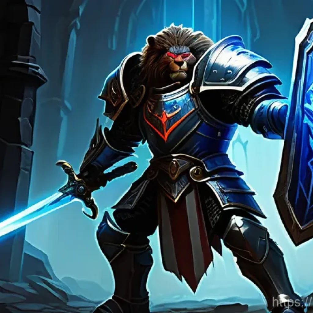 아이온 보스 솔로 공략 - **Prompt 1: The Indomitable Templar Facing a Colossal Foe** "A heavily armored male Templar stan...