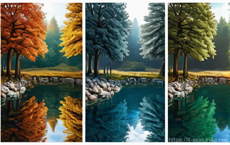 아이온 게임 음악 설정 - Here are three detailed image prompts in English: